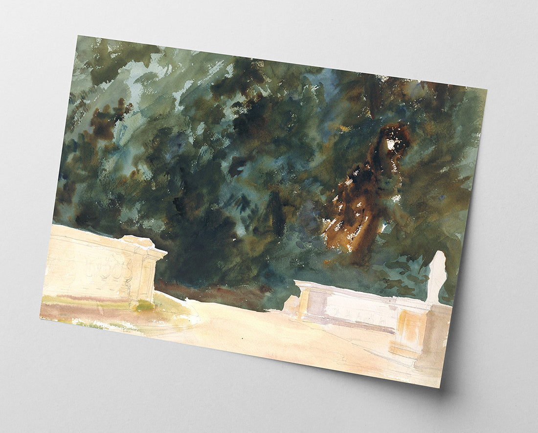 John Singer Sargent - Terrasse und Gärten