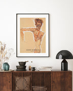 Egon Schiele - Museum-Poster Selbstportät