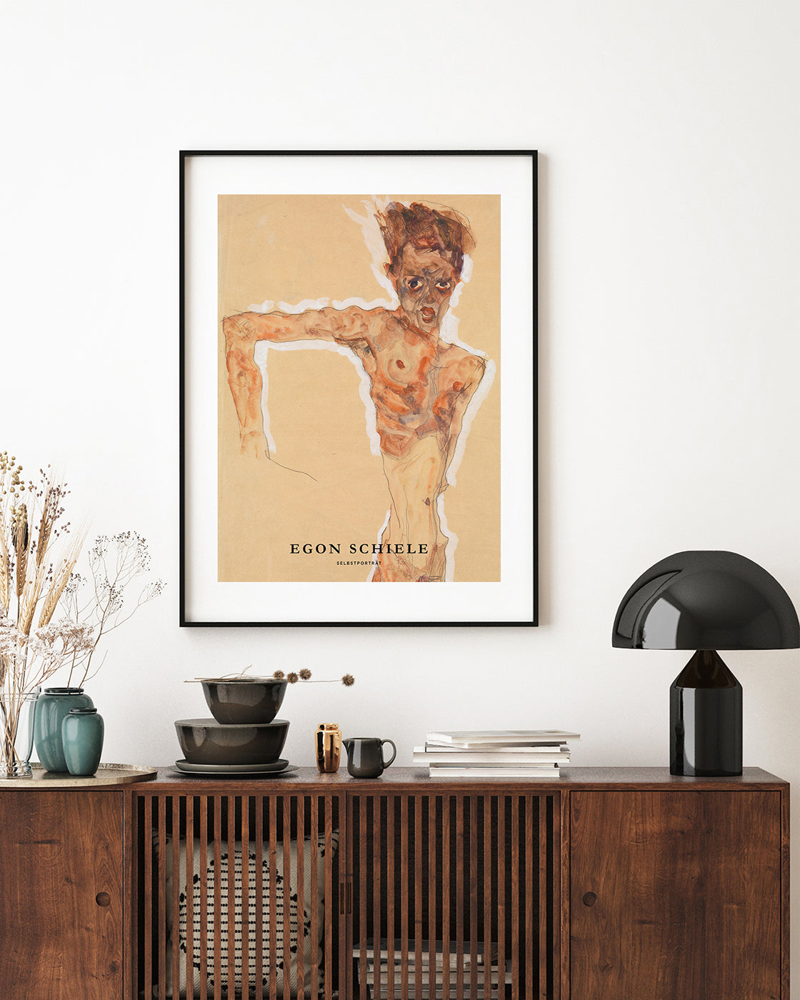 Egon Schiele - Museum-Poster Selbstportät