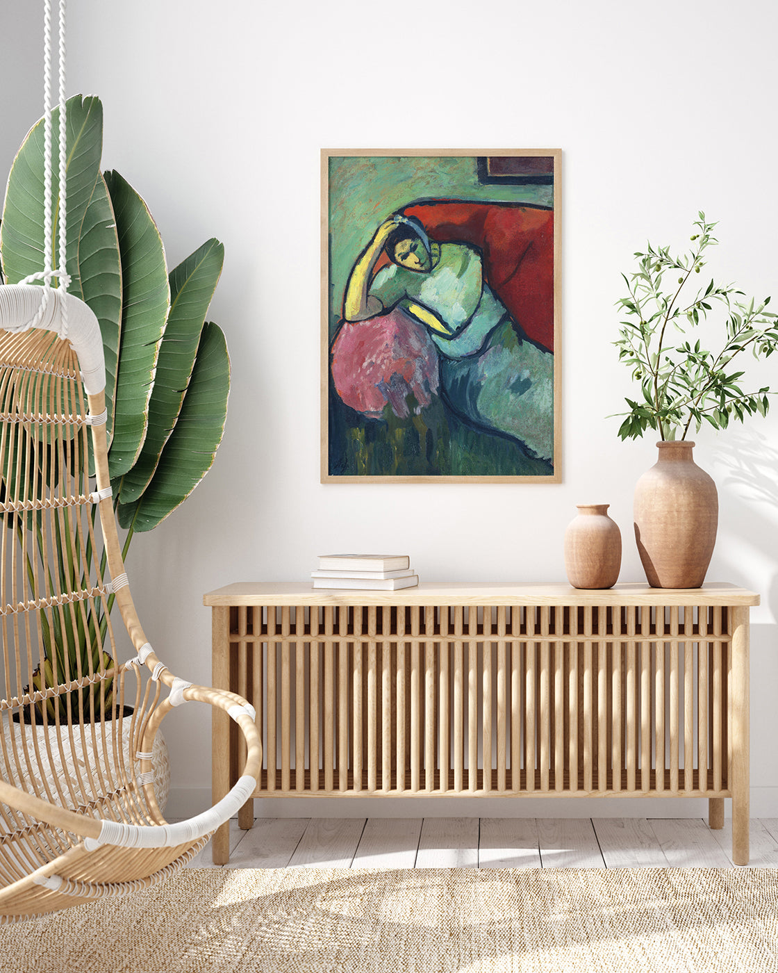 Alexej von Jawlensky - Sitzende Frau