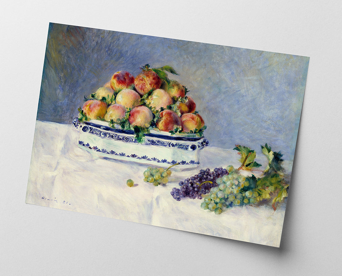 Auguste Renoir - Stillleben mit Pfirsichen und Trauben
