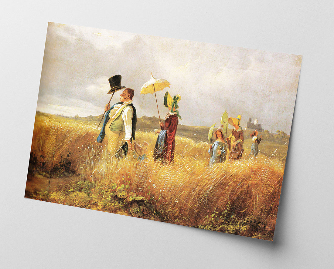 Carl Spitzweg - Sonntagsspaziergang