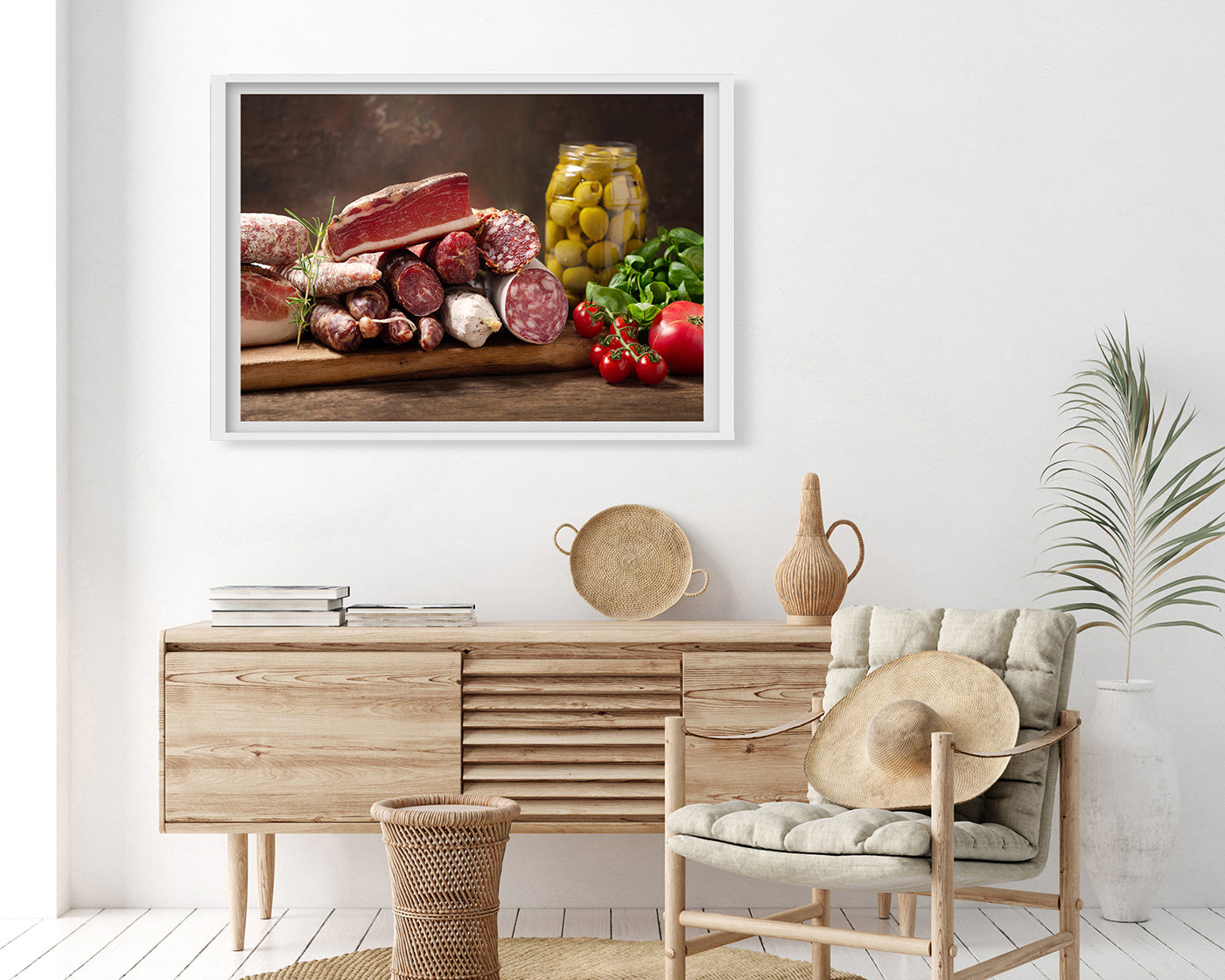 Wurst- und Käseplatte