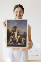 GUSTAVE MOREAU, 1866 - Die aus dem Meer aufsteigende Venus