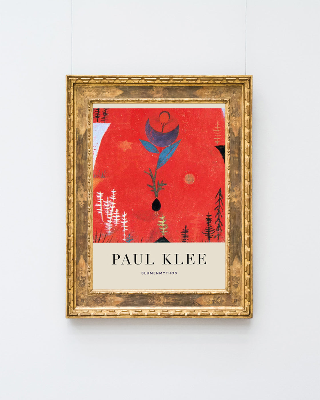 Paul Klee - Museum-Poster Blumenmythos