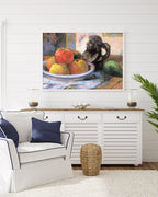 Paul Gauguin - Stillleben mit Äpfeln, Birne und Keramik