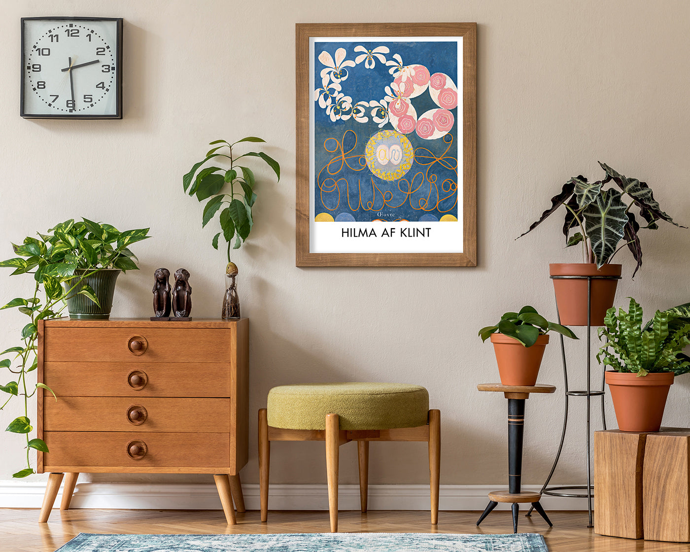 Hilma af Klint - Museum-Poster II The Ten Largest, No 1 (1907)