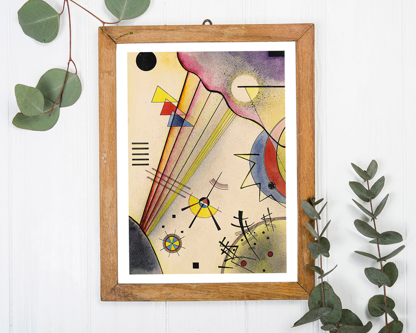 Wassily Kandinsky - Deutliche Verbindung (1925)