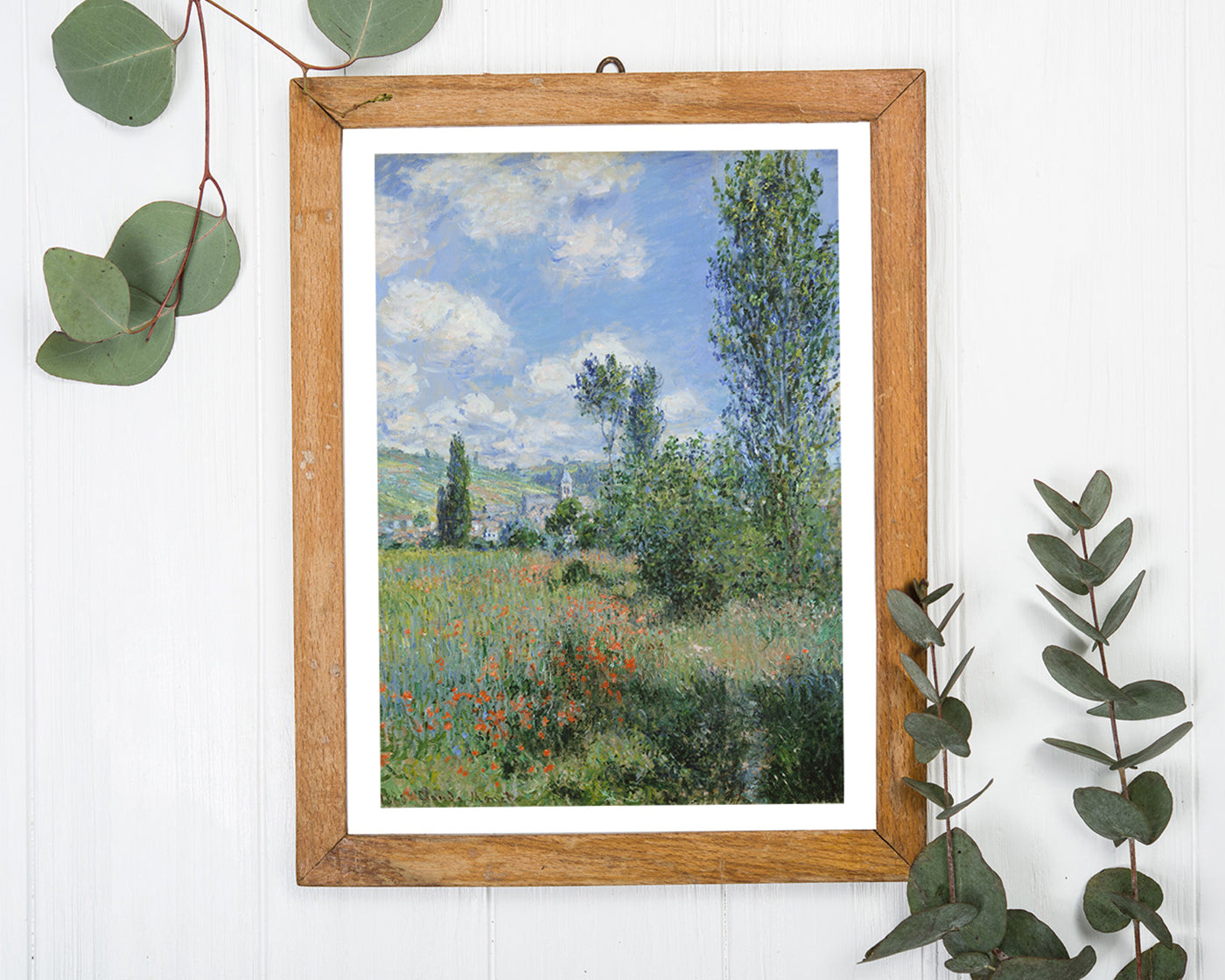 Claude Monet - Aussicht von Vétheuil