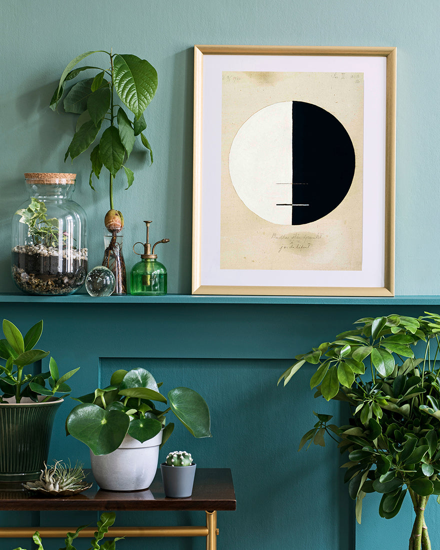 Hilma af Klint - Buddha's Standpunkt im irdischen Leben, Nr. 3a