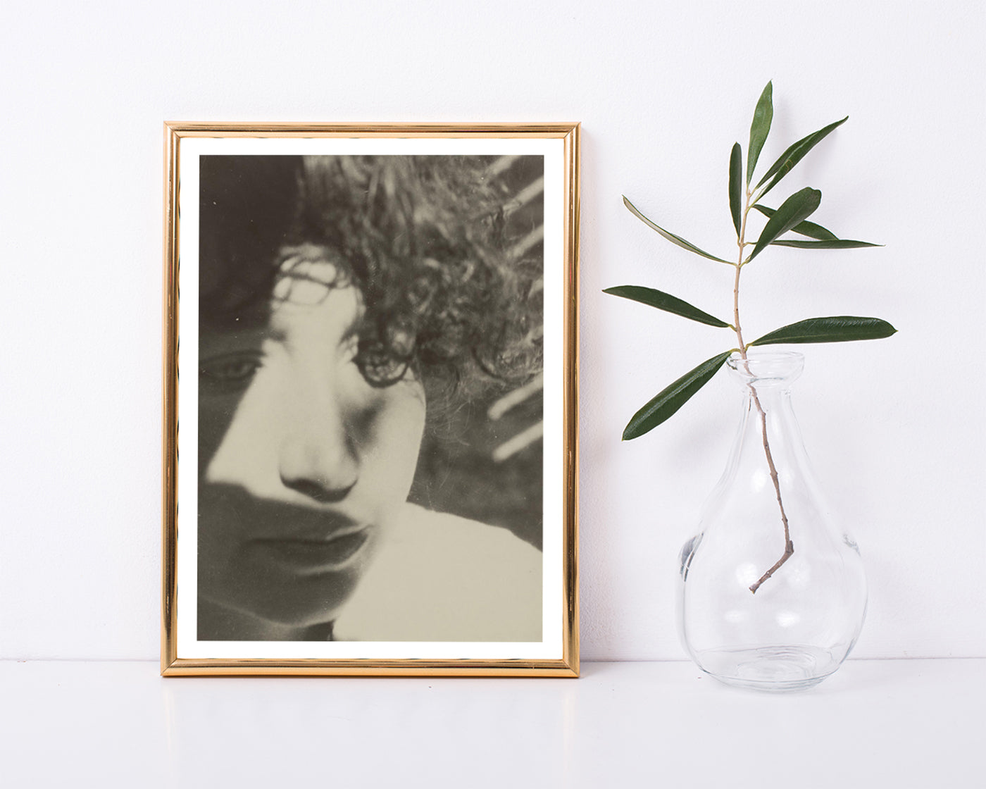 László Moholy Nagy - Schwarz-Weiß Fotografie - Intimes Portrait