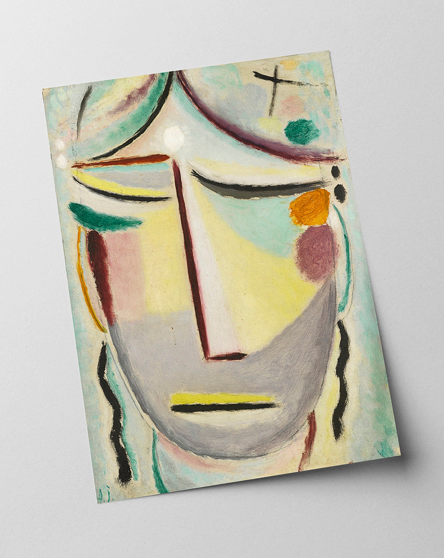 Alexej von Jawlensky - Heilandsgesicht Mondlicht