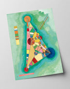 Wassily Kandinsky - Bunt im Dreieck (1927)