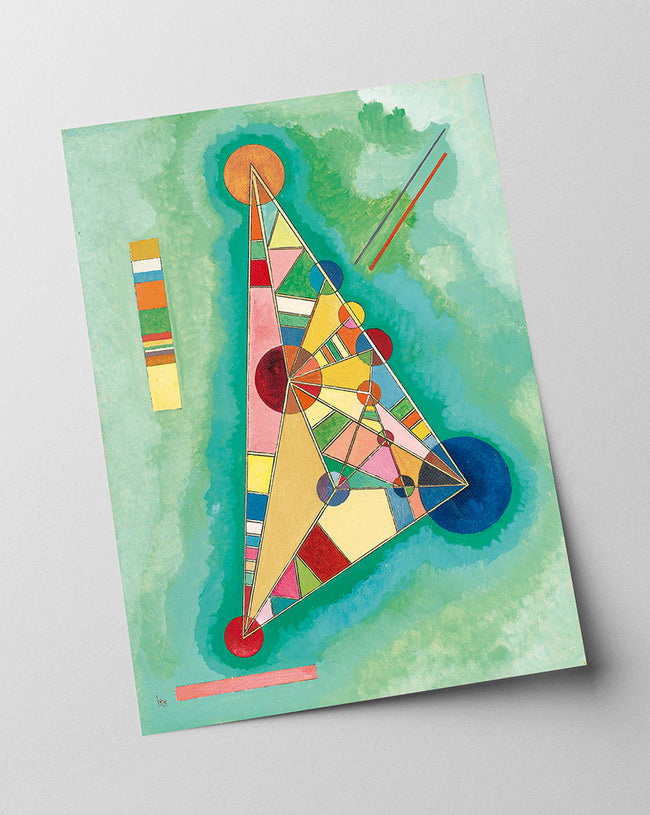 Wassily Kandinsky - Bunt im Dreieck (1927) Main Image