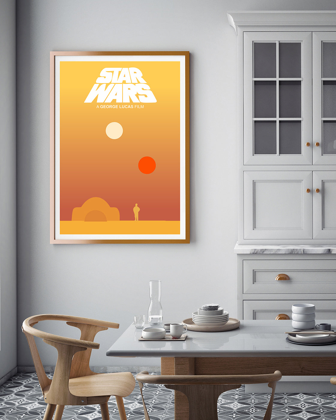 Star Wars Illustration - A George Lucas Film