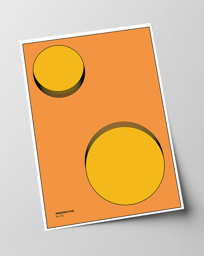 Perspective - No. 002 - Kreise in Orange Main Image