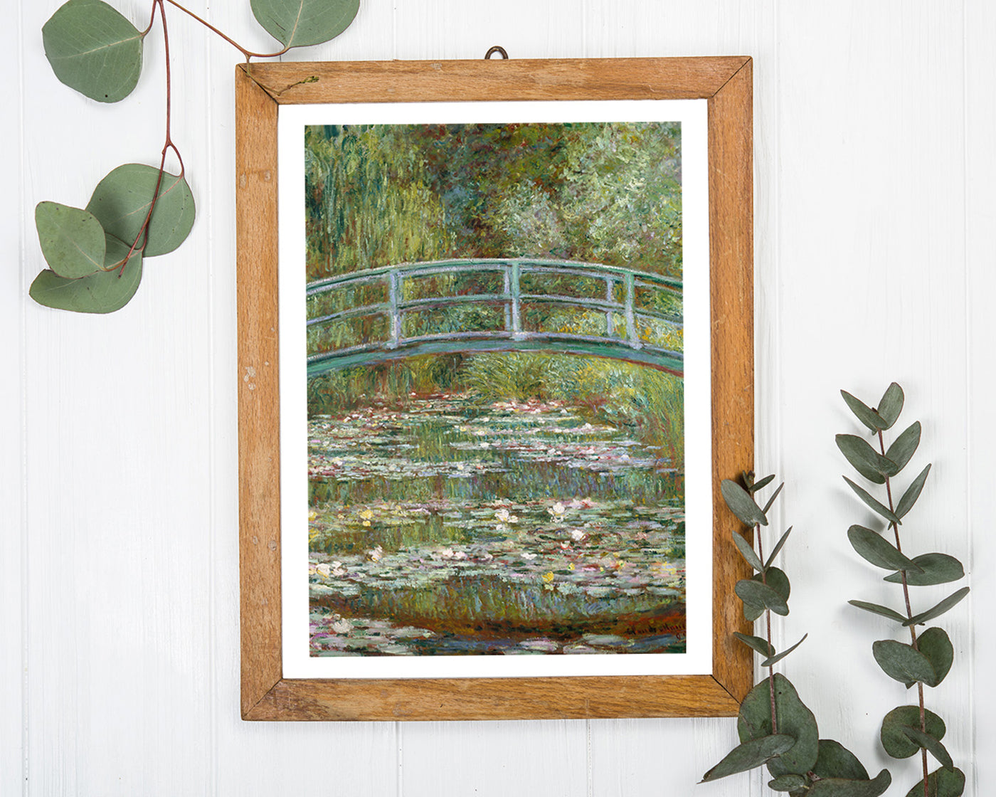 Claude Monet - japanische Brücke über den Seerosenteich (1899)