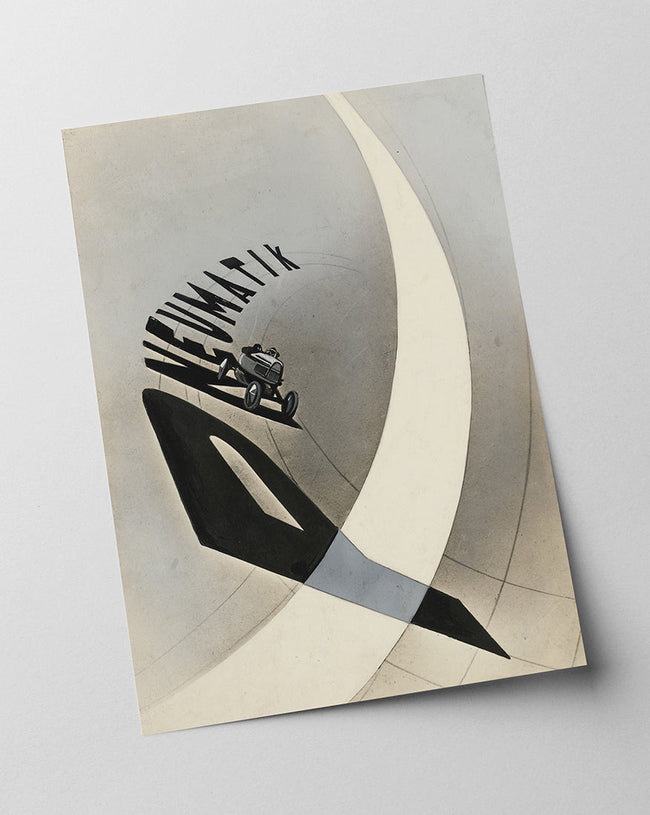 László Moholy Nagy - Pneumatik schwarz-weiß Main Image