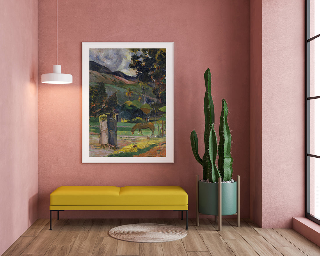 Paul Gauguin - Tahitische Landschaft