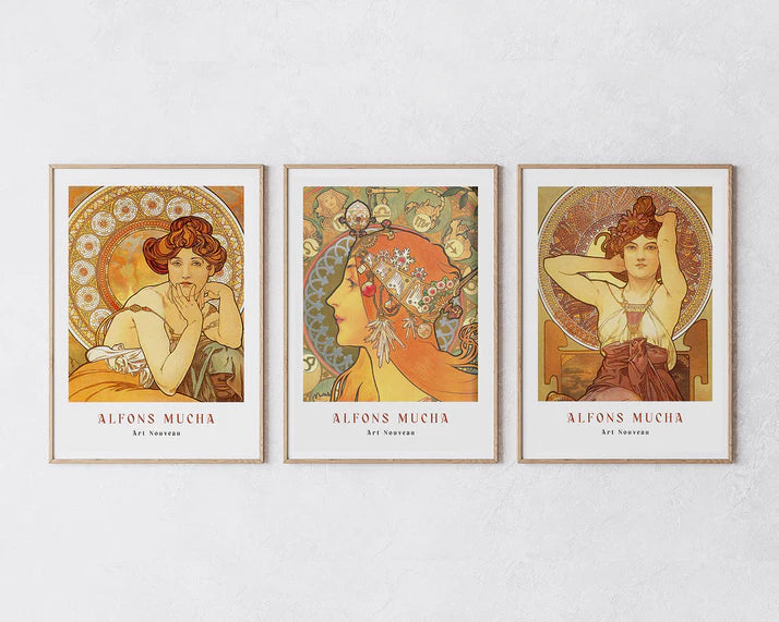 Set aus 3 Postern: "Bohemian Women"