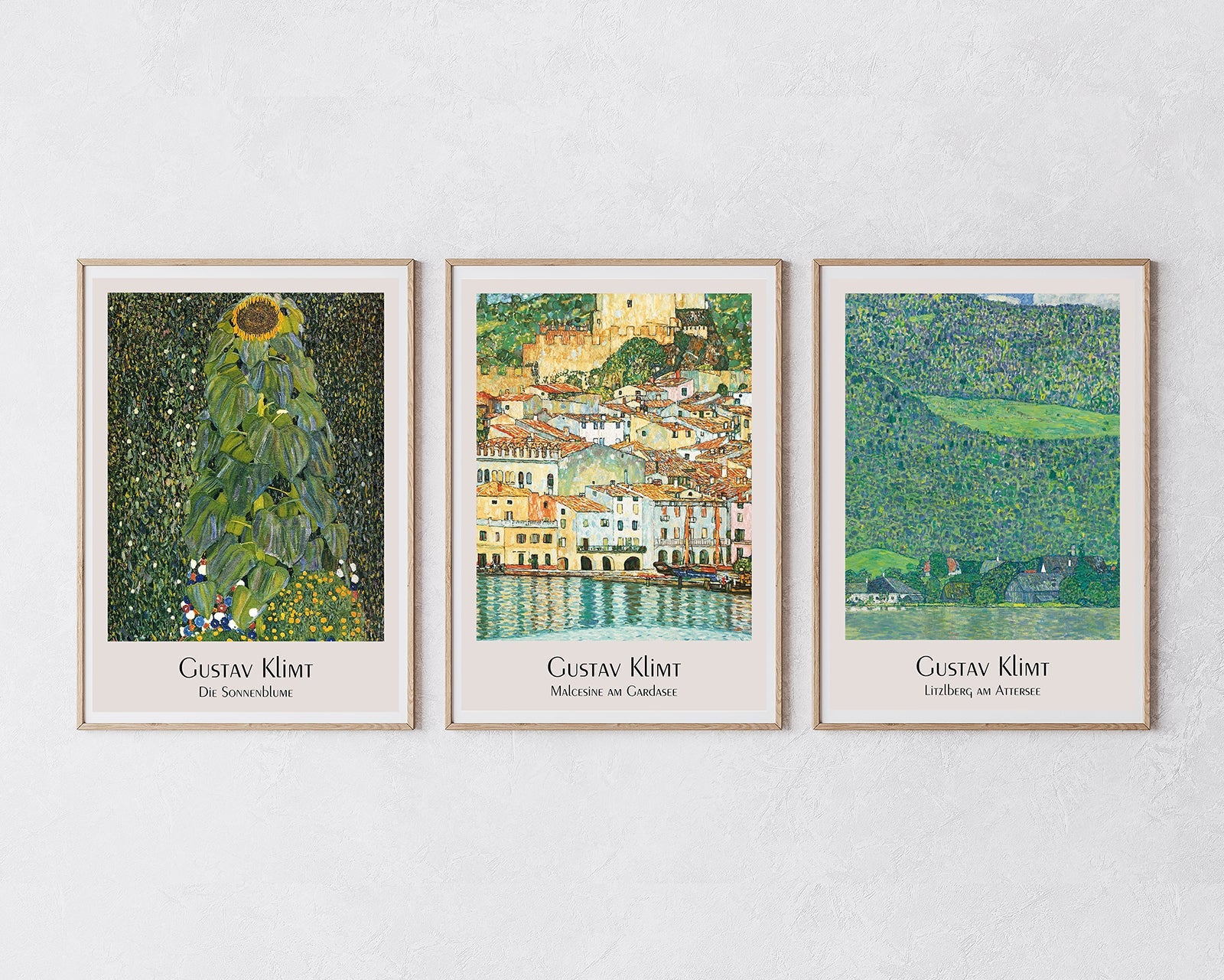 Set aus 3 Postern: "Sommer"