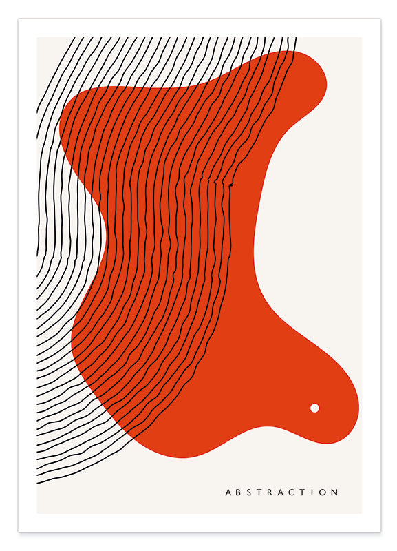 Abstraction in red II Hover Image