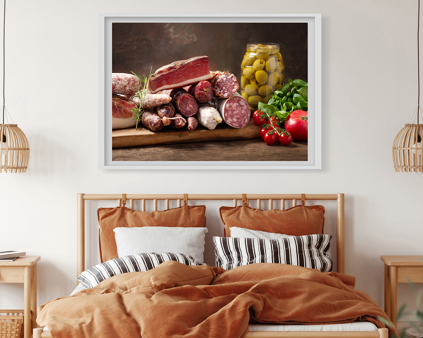 Wurst- und Käseplatte