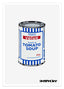 Banksy - Museum-Poster - Dose Tomato Soup in blau