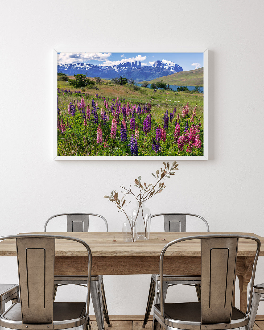 Bergwiese mit Blumen