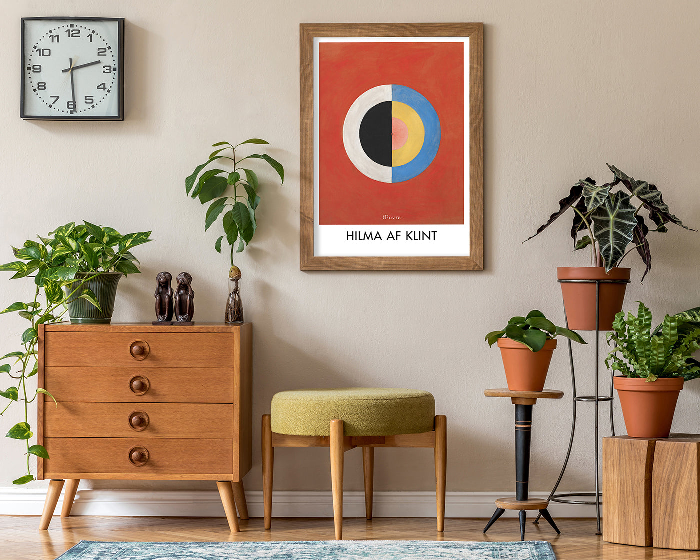 Hilma af Klint - Museum-Poster II Der Schwan, Nr. 17 (1915)