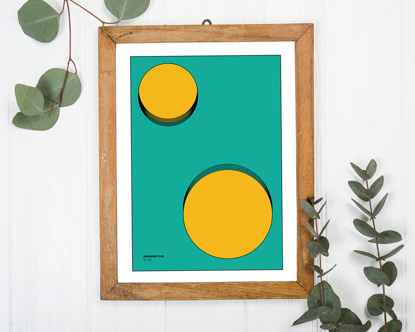 Perspective - No. 001 - Kreise in Orange