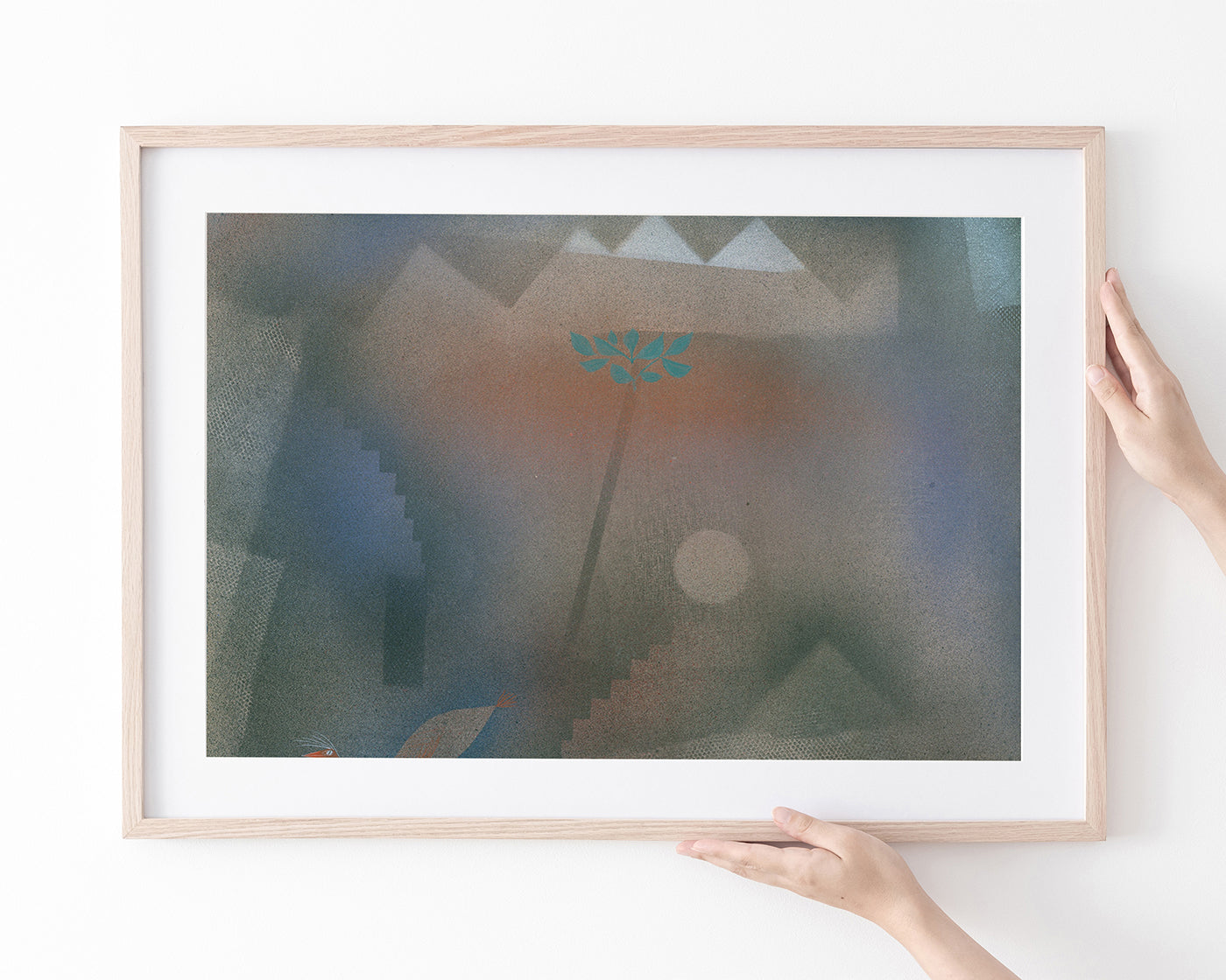 Paul Klee - Abwandernder Vogel (1926)