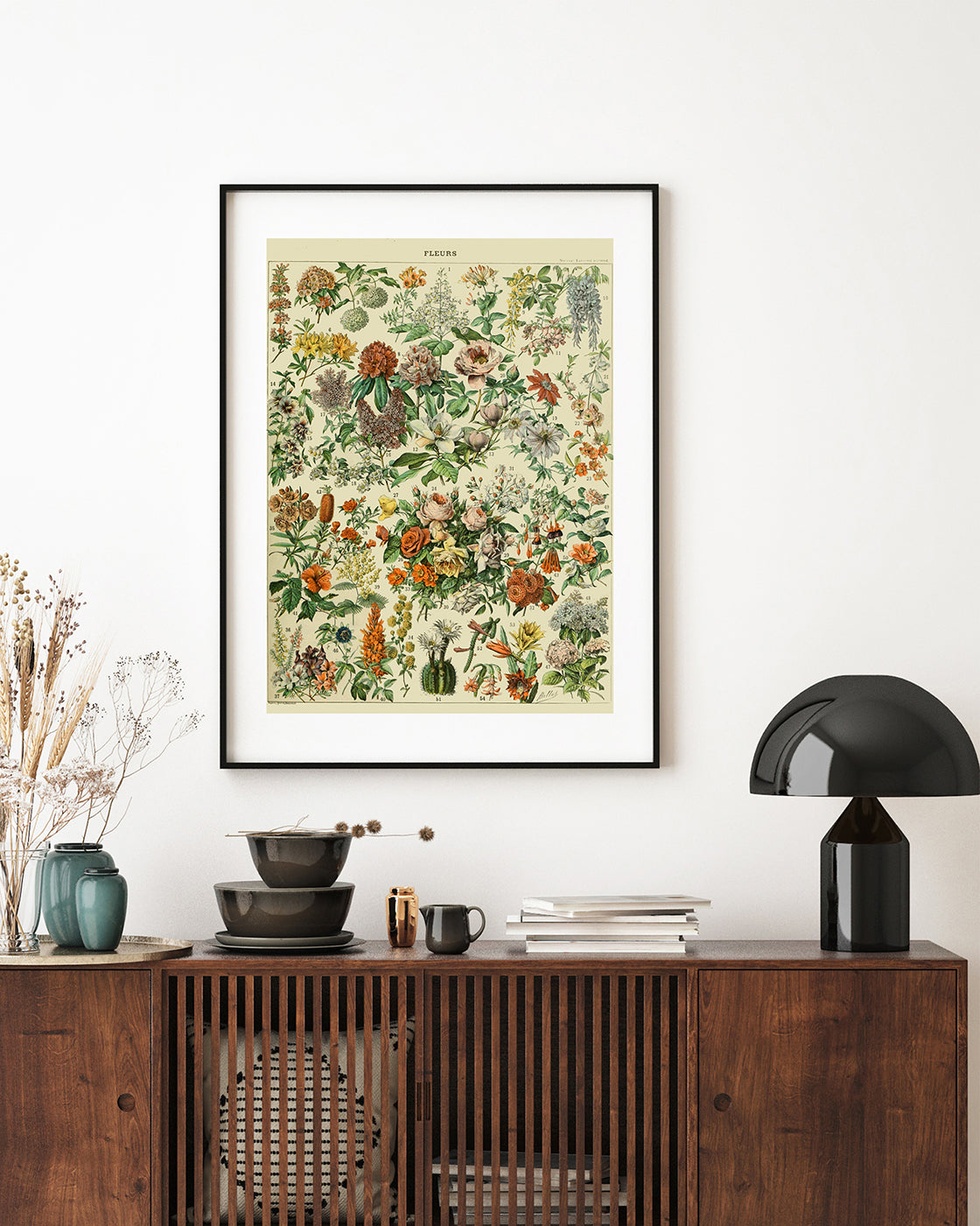 Adolphe Philippe Millot - Vintage Blumen-Übersicht