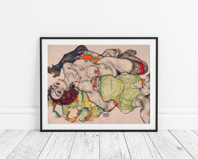 Egon Schiele - Sich liebende Frauen Main Image