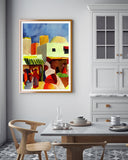 August Macke - Markt in Tunis