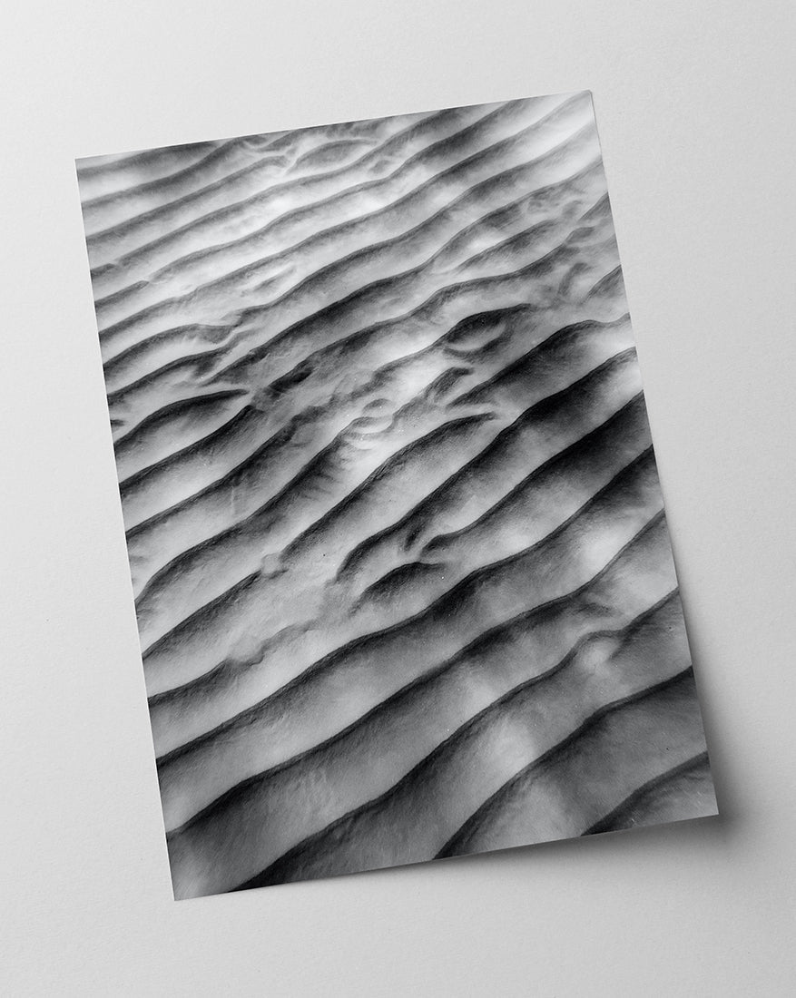 Strand - Schwarz-Weiß