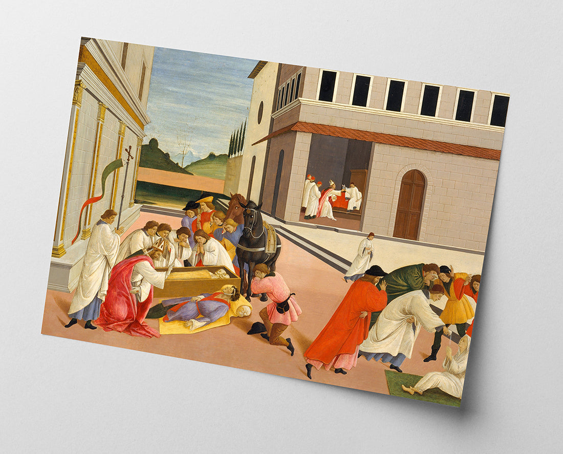 Botticelli - Drei Wunder des Heiligen Zenobius