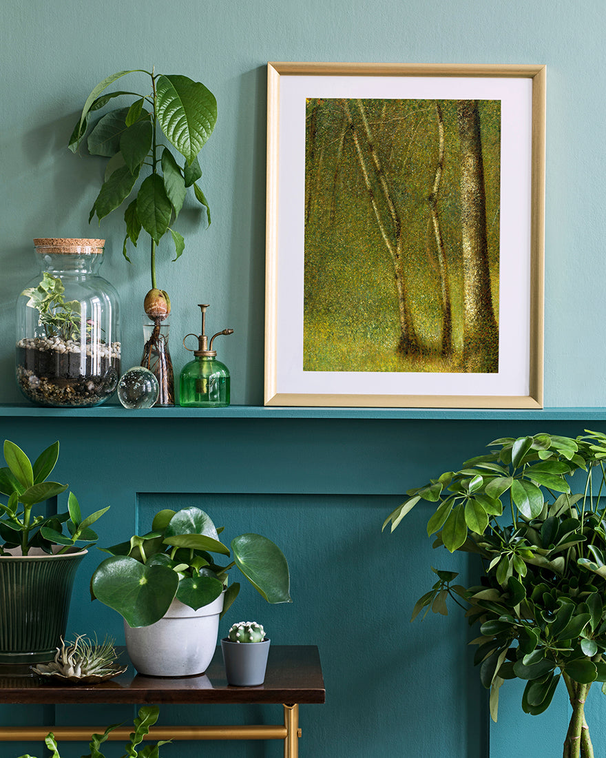 Georges Seurat - Der Wald bei Pontaubert