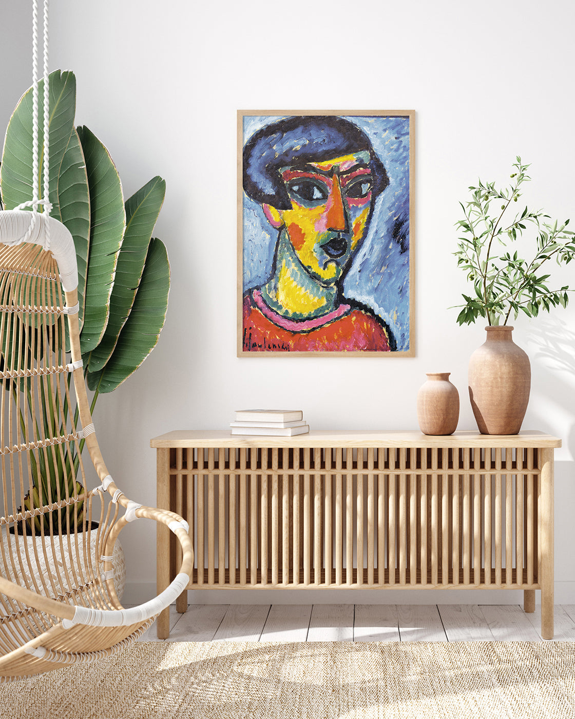 Alexej von Jawlensky - Kopf in Blau