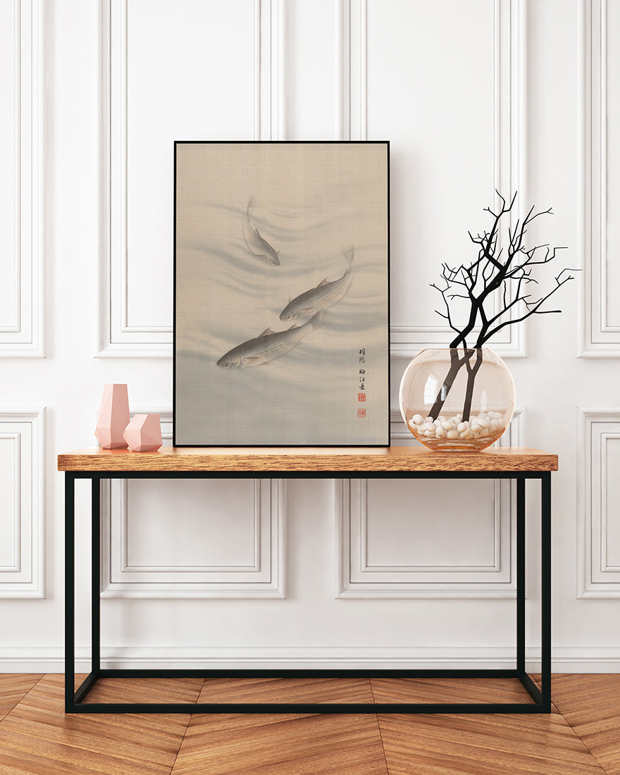 Seki Shūkō - Fische schwimmen