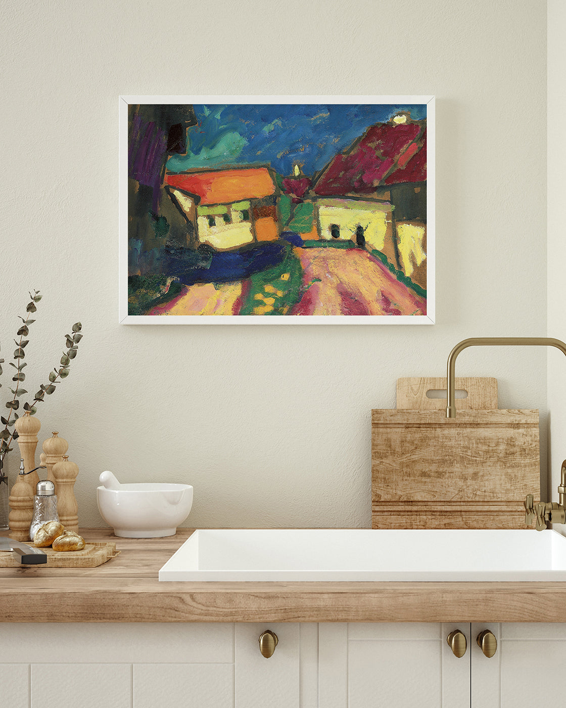 Alexej von Jawlensky - Dorfstraße