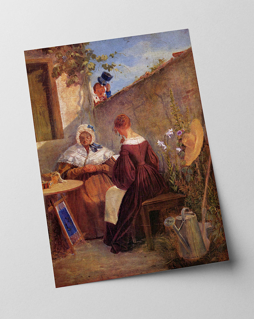 Carl Spitzweg - Der Liebesbrief