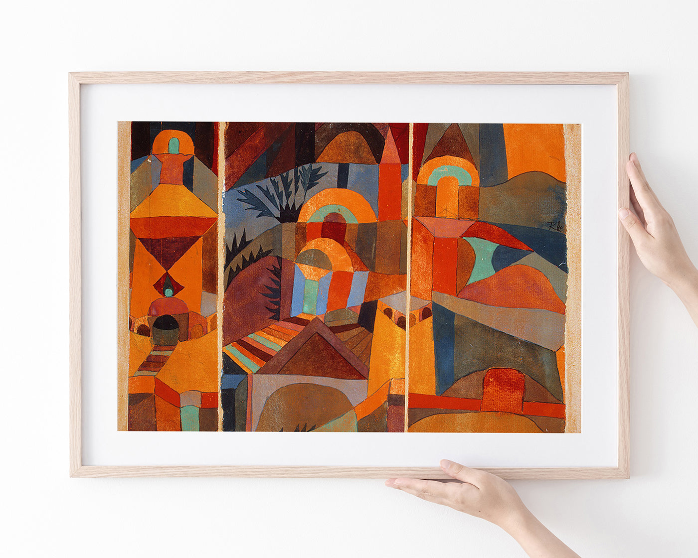 Paul Klee - Tempelgärten (1920)