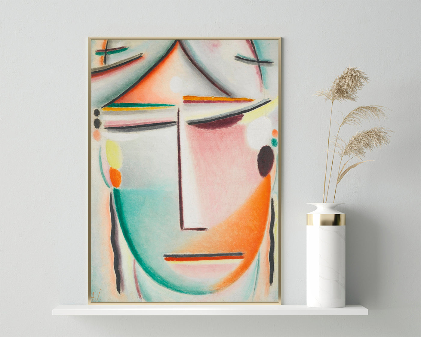 Alexej von Jawlensky - Heilandsgesicht: Schönheit (Rote)