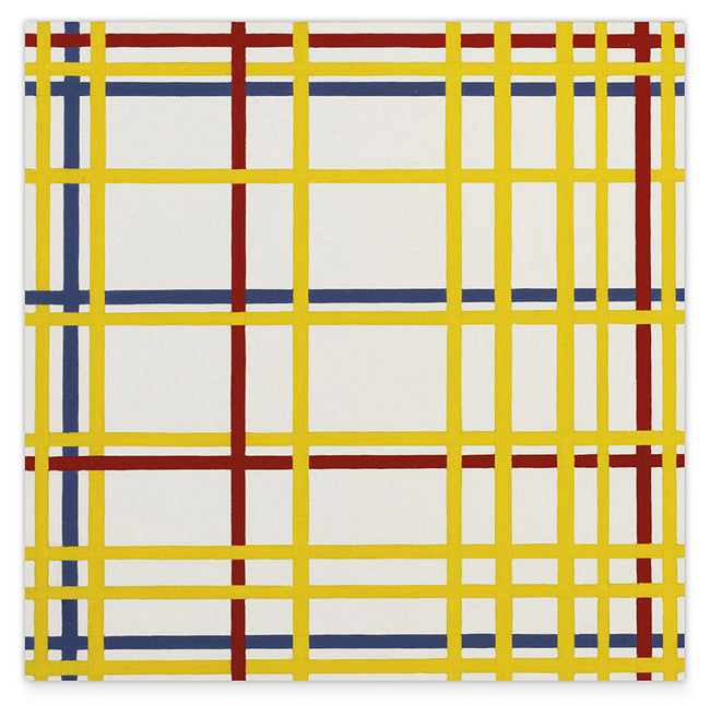 Piet Mondrian - Komposition - Bunte Geometrie Hover Image
