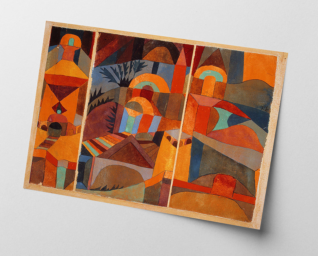 Paul Klee - Tempelgärten (1920)