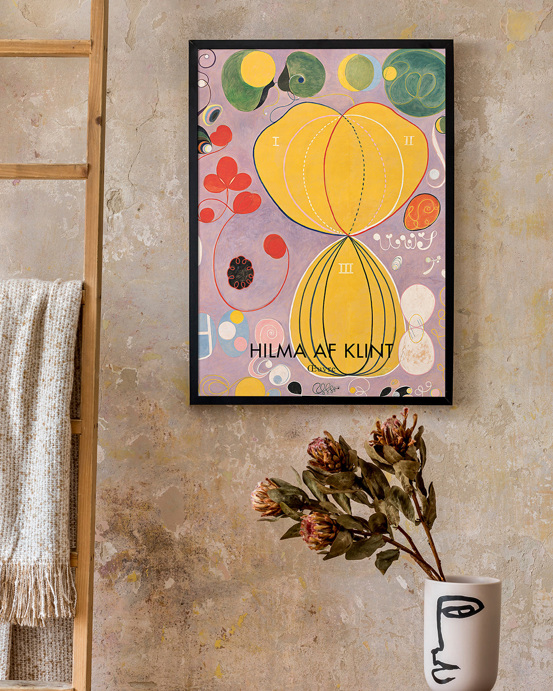 Hilma af Klint - Museum-Poster  The Ten Largest, No 7, Adulthood (1907)