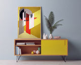 László Moholy Nagy - Abstrakte bunte Formen