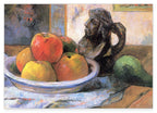 Paul Gauguin - Stillleben mit Äpfeln, Birne und Keramik