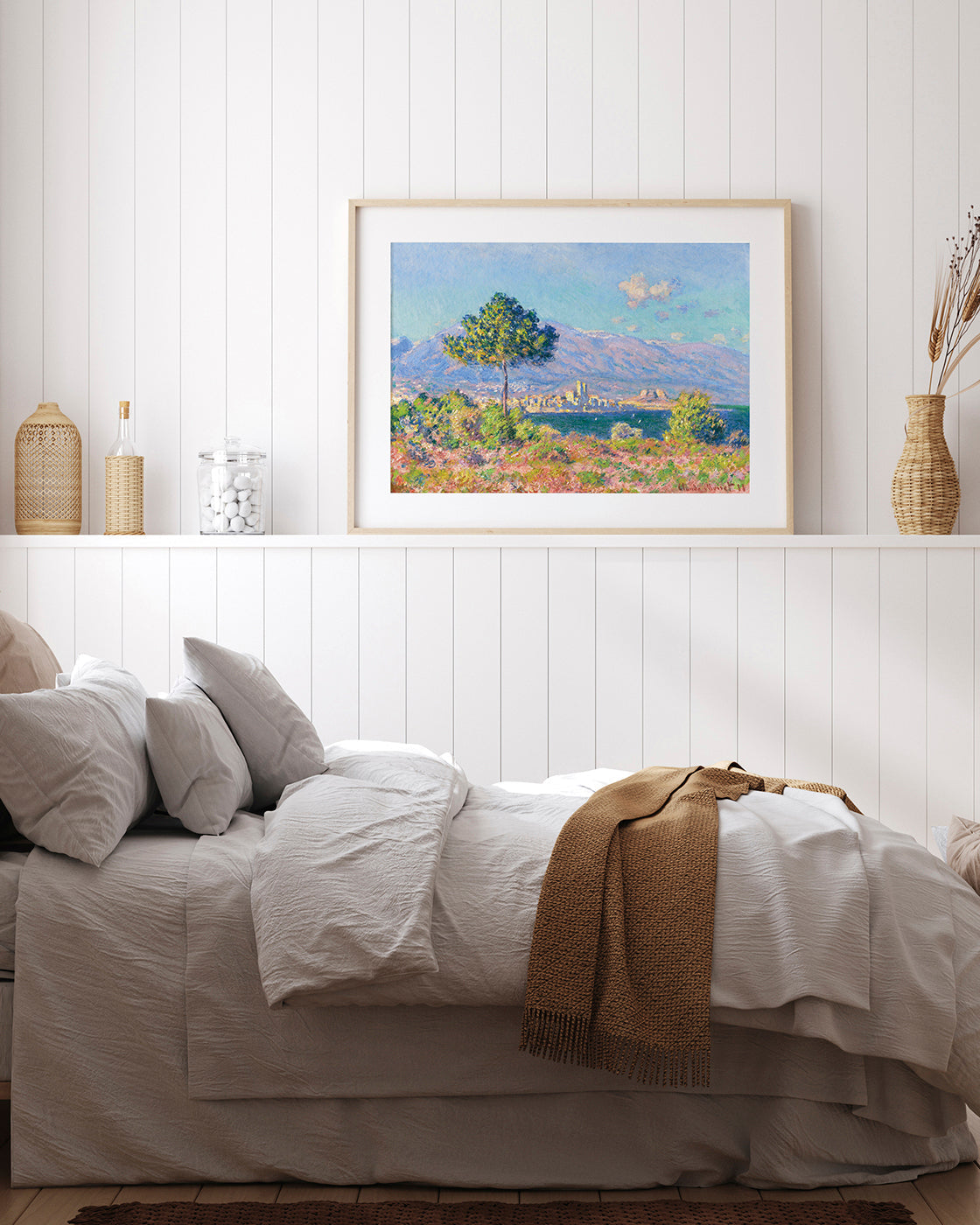 Claude Monet - Antibes, vue du plateau Notre Dame